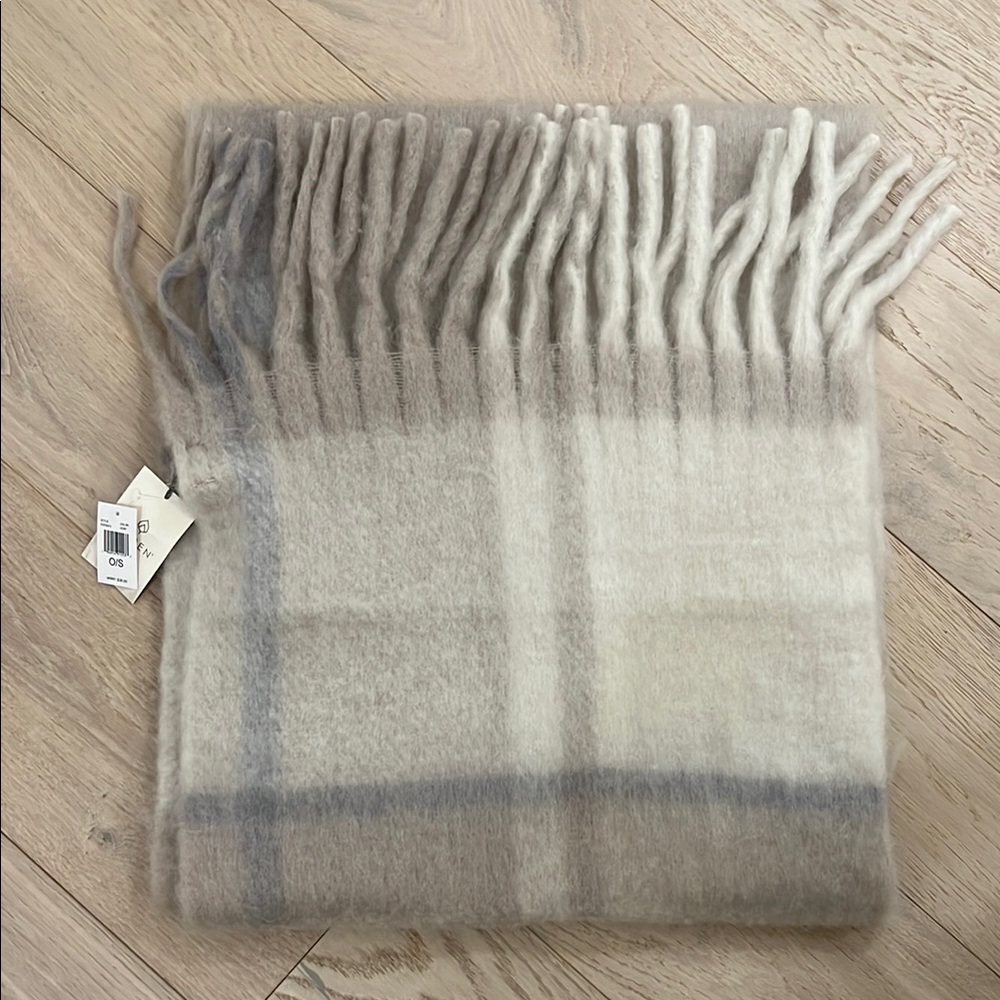 Plaid Blanket Scarf